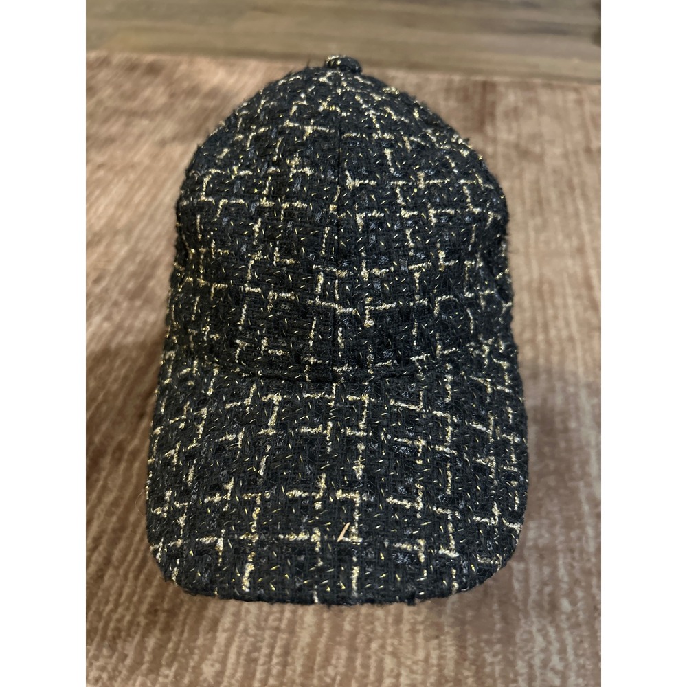 Wonderly Tweed Baseball Cap Sparkle Accents One Size $30 NWT